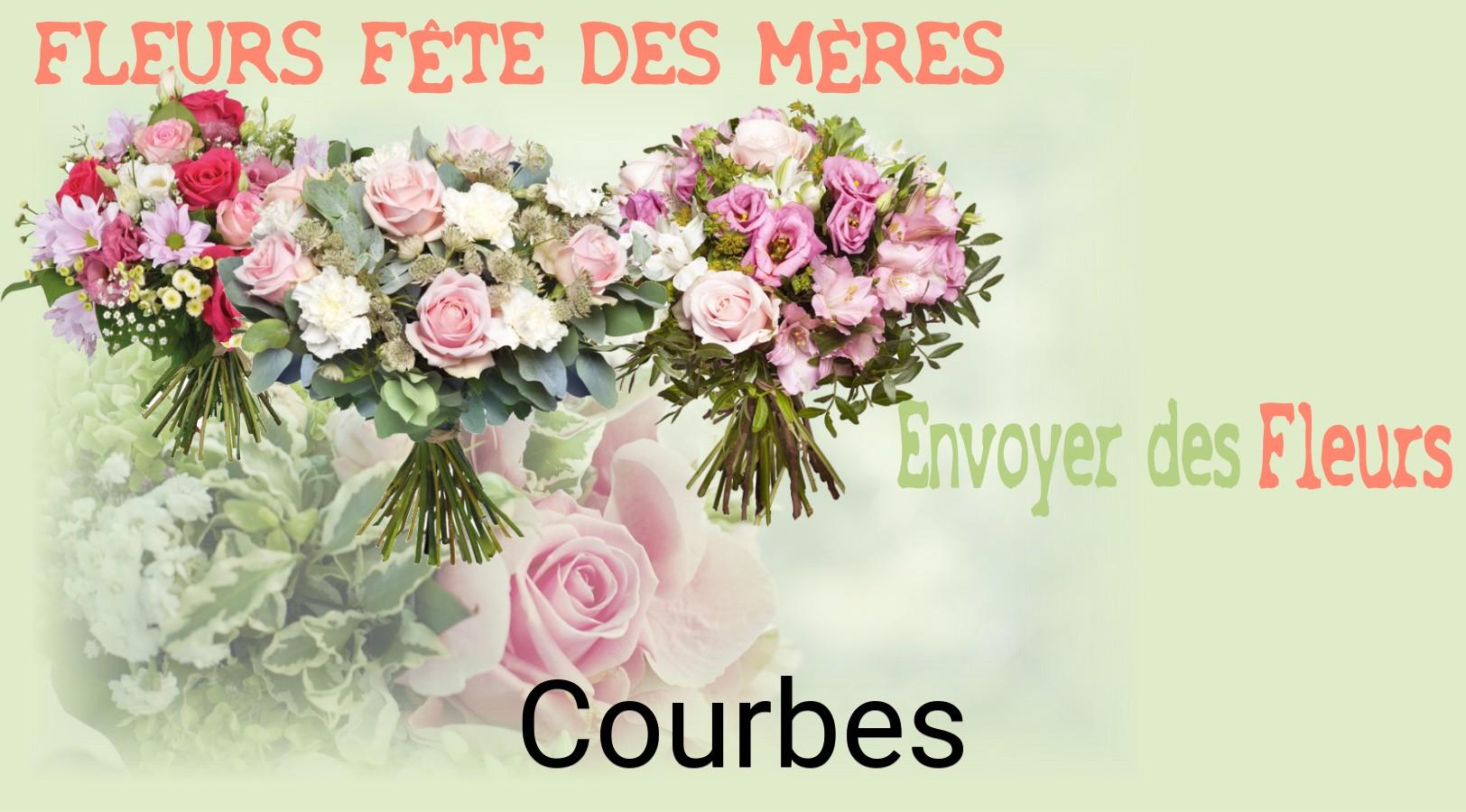 Bouquet de Fête des Mères livré à Courbes